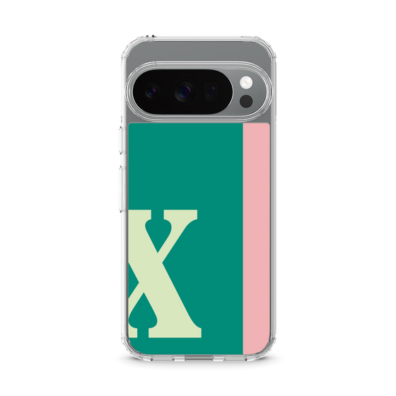 スリムプロテクションケース［ オリジナル - initial color line - X green ］