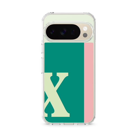 スリムプロテクションケース［ オリジナル - initial color line - X green ］