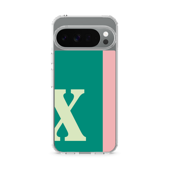 スリムプロテクションケース［ オリジナル - initial color line - X green ］