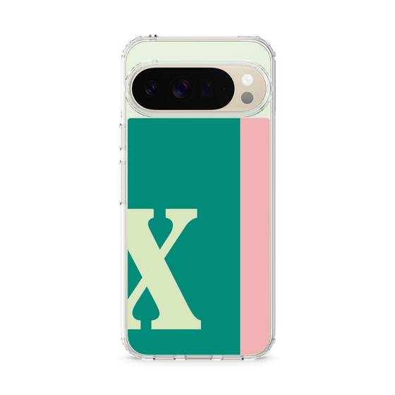 スリムプロテクションケース［ オリジナル - initial color line - X green ］