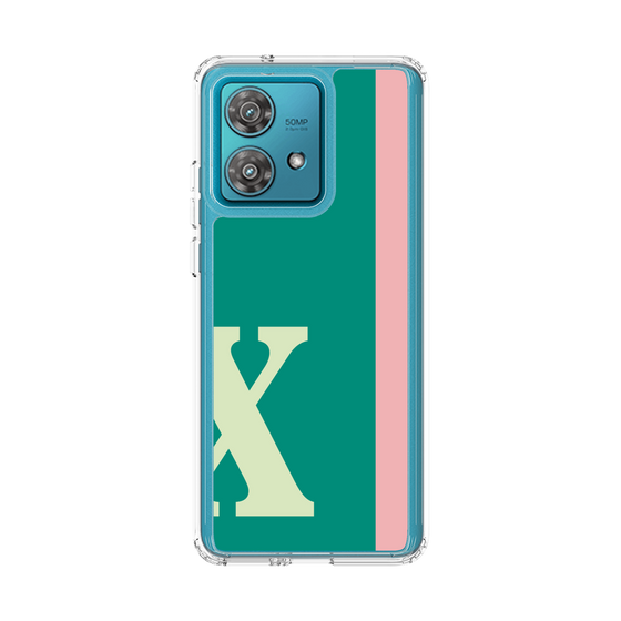 スリムプロテクションケース［ オリジナル - initial color line - X green ］