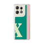 スリムプロテクションケース［ オリジナル - initial color line - X green ］