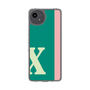 スリムプロテクションケース［ オリジナル - initial color line - X green ］