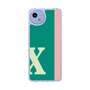 スリムプロテクションケース［ オリジナル - initial color line - X green ］