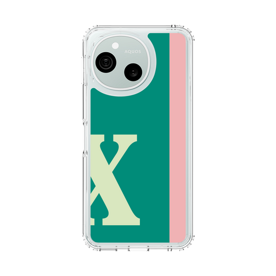 スリムプロテクションケース［ オリジナル - initial color line - X green ］