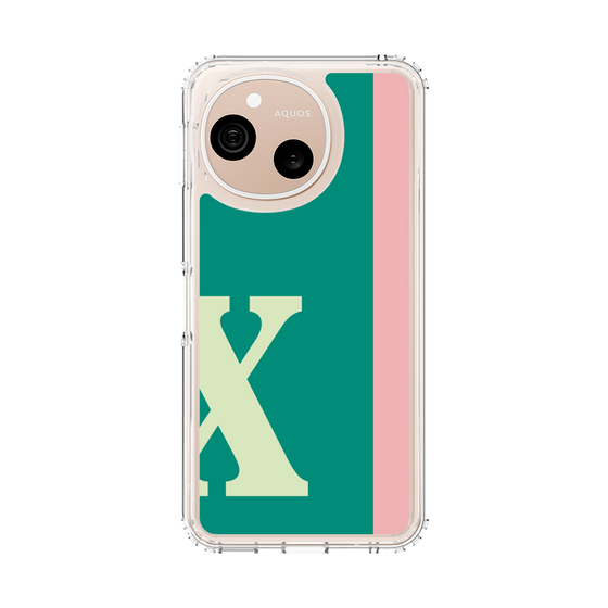 スリムプロテクションケース［ オリジナル - initial color line - X green ］