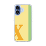 スリムプロテクションケース［ オリジナル - initial color line - X yellow ］