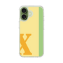 スリムプロテクションケース［ オリジナル - initial color line - X yellow ］