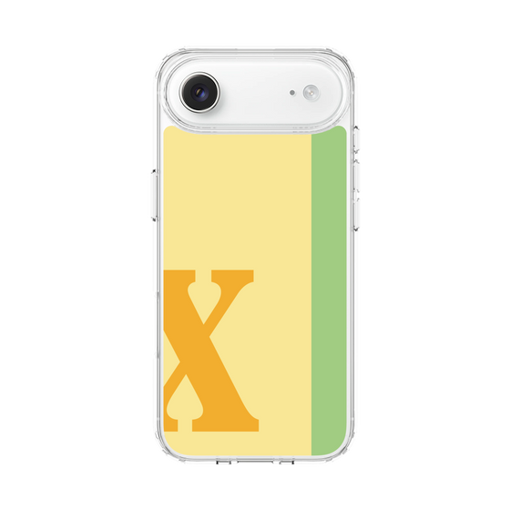 スリムプロテクションケース［ オリジナル - initial color line - X yellow ］