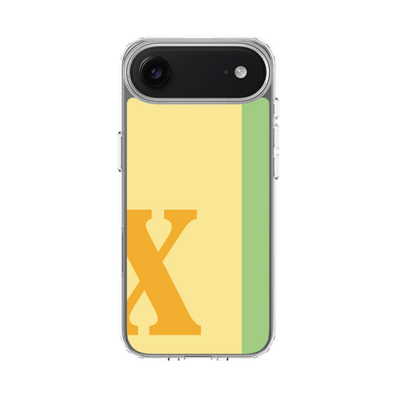 スリムプロテクションケース［ オリジナル - initial color line - X yellow ］