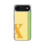 スリムプロテクションケース［ オリジナル - initial color line - X yellow ］