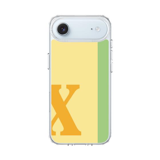 スリムプロテクションケース［ オリジナル - initial color line - X yellow ］