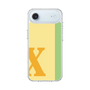スリムプロテクションケース［ オリジナル - initial color line - X yellow ］