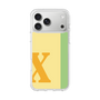 スリムプロテクションケース［ オリジナル - initial color line - X yellow ］