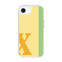 スリムプロテクションケース［ オリジナル - initial color line - X yellow ］