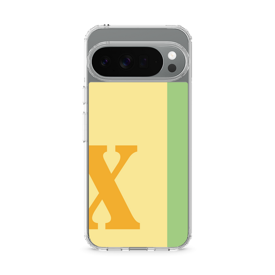 スリムプロテクションケース［ オリジナル - initial color line - X yellow ］