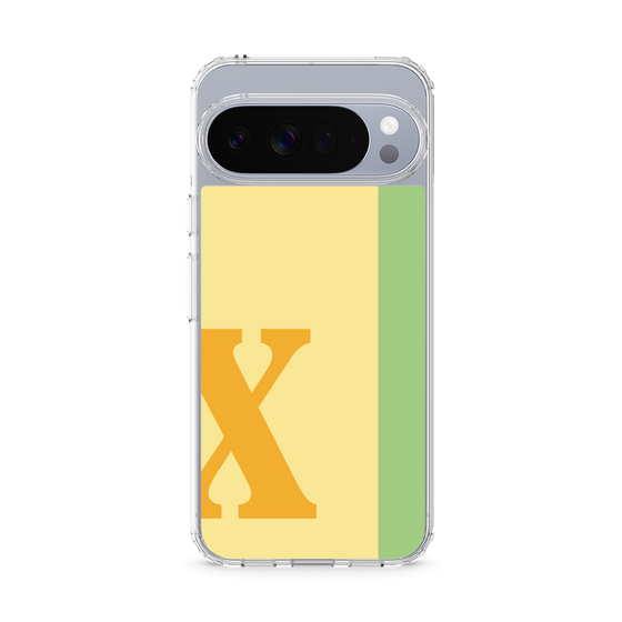 スリムプロテクションケース［ オリジナル - initial color line - X yellow ］