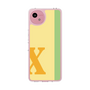 スリムプロテクションケース［ オリジナル - initial color line - X yellow ］