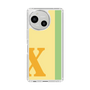 スリムプロテクションケース［ オリジナル - initial color line - X yellow ］