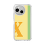 スリムプロテクションケース［ オリジナル - initial color line - X yellow ］