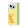 スリムプロテクションケース［ オリジナル - initial color line - X yellow ］