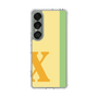 スリムプロテクションケース［ オリジナル - initial color line - X yellow ］