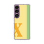 スリムプロテクションケース［ オリジナル - initial color line - X yellow ］