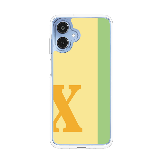 スリムプロテクションケース［ オリジナル - initial color line - X yellow ］