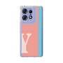 スリムプロテクションケース［ オリジナル - initial color line - Y pink ］