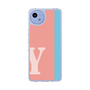 スリムプロテクションケース［ オリジナル - initial color line - Y pink ］