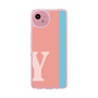 スリムプロテクションケース［ オリジナル - initial color line - Y pink ］