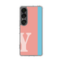 スリムプロテクションケース［ オリジナル - initial color line - Y pink ］
