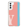 スリムプロテクションケース［ オリジナル - initial color line - Y pink ］