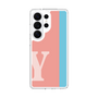 スリムプロテクションケース［ オリジナル - initial color line - Y pink ］