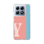 スリムプロテクションケース［ オリジナル - initial color line - Y pink ］