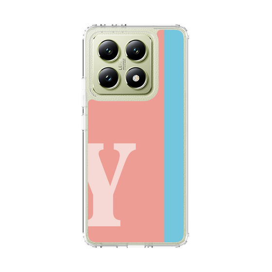 スリムプロテクションケース［ オリジナル - initial color line - Y pink ］