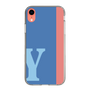 スリムプロテクションケース［ オリジナル - initial color line - Y blue ］