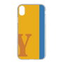 スリムプロテクションケース［ オリジナル - initial color line - Y orange ］