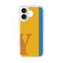 スリムプロテクションケース［ オリジナル - initial color line - Y orange ］