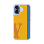 スリムプロテクションケース［ オリジナル - initial color line - Y orange ］