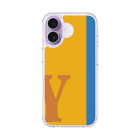 スリムプロテクションケース［ オリジナル - initial color line - Y orange ］