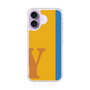スリムプロテクションケース［ オリジナル - initial color line - Y orange ］