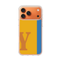 スリムプロテクションケース［ オリジナル - initial color line - Y orange ］