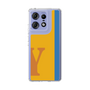 スリムプロテクションケース［ オリジナル - initial color line - Y orange ］