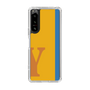 スリムプロテクションケース［ オリジナル - initial color line - Y orange ］