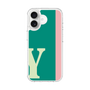スリムプロテクションケース［ オリジナル - initial color line - Y green ］