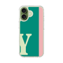 スリムプロテクションケース［ オリジナル - initial color line - Y green ］