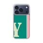 スリムプロテクションケース［ オリジナル - initial color line - Y green ］