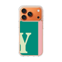 スリムプロテクションケース［ オリジナル - initial color line - Y green ］