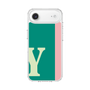 スリムプロテクションケース［ オリジナル - initial color line - Y green ］